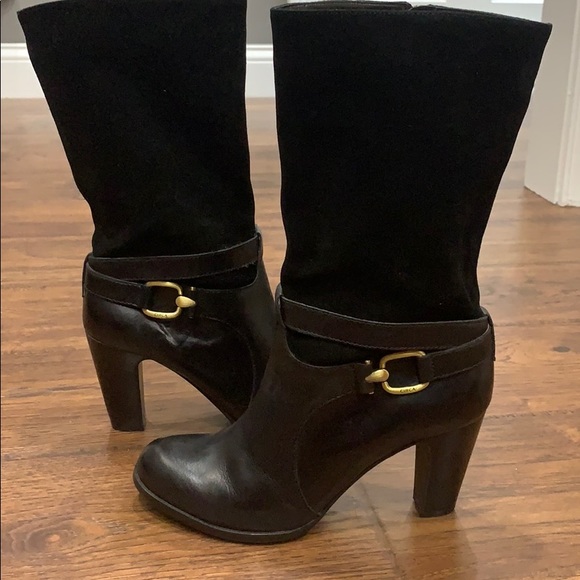 Joan & David Shoes - Circa Joan & David Xenobia black leather boots